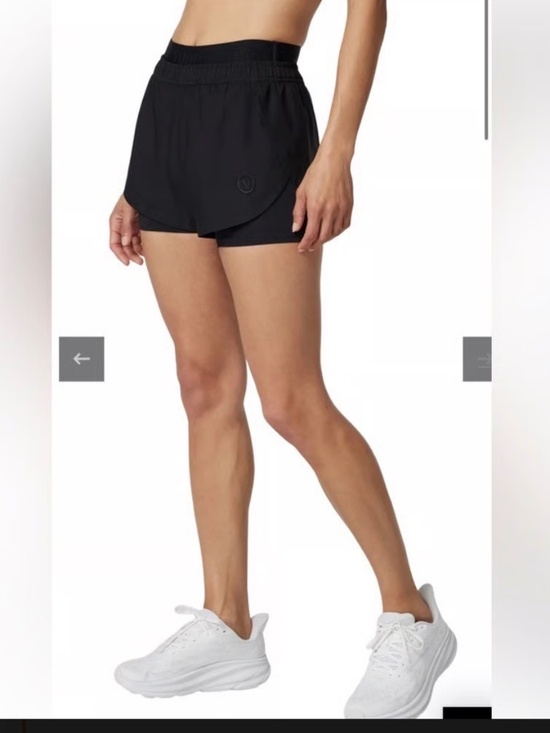 Vuori Pants - Vuori Black Women's 2-in-1 Athletic Shorts